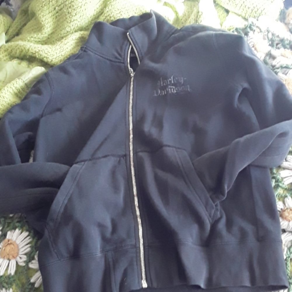 Harley Davidson zip up sweatshirt